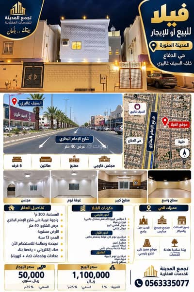 7 Bedroom Villa for Rent in Al Difa, Madina - Villa for rent in Medina city, Al-Difa neighborhood