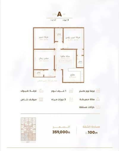 3 Bedroom Apartment for Sale in North Jeddah, Jeddah - Apartment For Sale in Al Rabwa, Jeddah 3 Bedroom Apartment for Sale in North Jeddah, Jeddah - Apartment For Sale in Al Rabwa, Jeddah