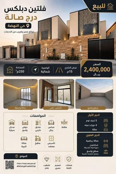 7 Bedroom Villa for Sale in East Riyadh, Riyadh - Villa for sale on Al-Akhfash Al-Awsat Street, Al-Nahda District, Riyadh City, Riyadh Region 7 Bedroom Villa for Sale in East Riyadh, Riyadh - Villa for sale on Al-Akhfash Al-Awsat Street, Al-Nahda District, Riyadh City, Riyadh Region