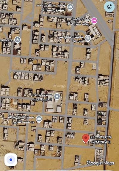 Residential Land for Sale in Al Adamah, Al Kharj Riyadh Region - Residential land for sale in Al-Kharj, Al-Safa neighborhood