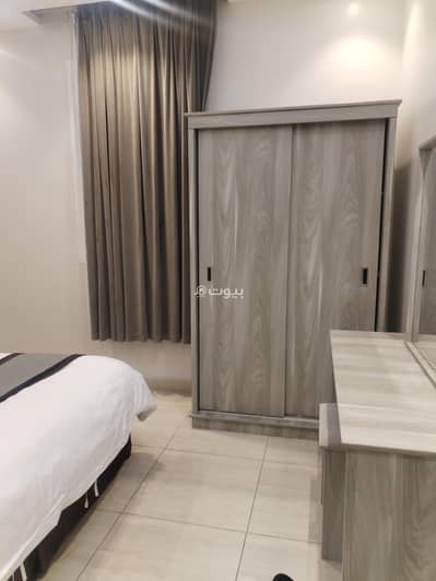 2 Bedroom Apartment for Rent in Rahba District, Taif - Two Room lounge kitchen with king size bed and two single beds Unit #2