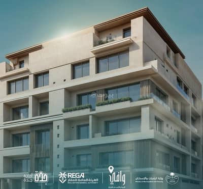 3 Bedroom Apartment for Sale in North Jeddah, Jeddah - Apartment for sale in Jeddah, Al Tharwat district, North Corniche, overlooking the King Abdulaziz Center (Kingdom Tower)