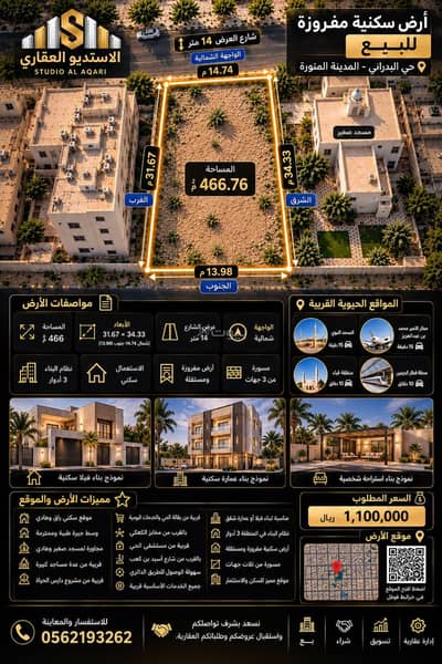 Residential Land for Sale in Mudhainib, Madina - A distinctive plot in Al-Bardani
