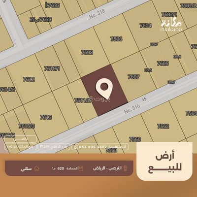 ارض سكنية  للبيع في شمال الرياض، الرياض - أرض سكنية للبيع في النرجس، الرياض