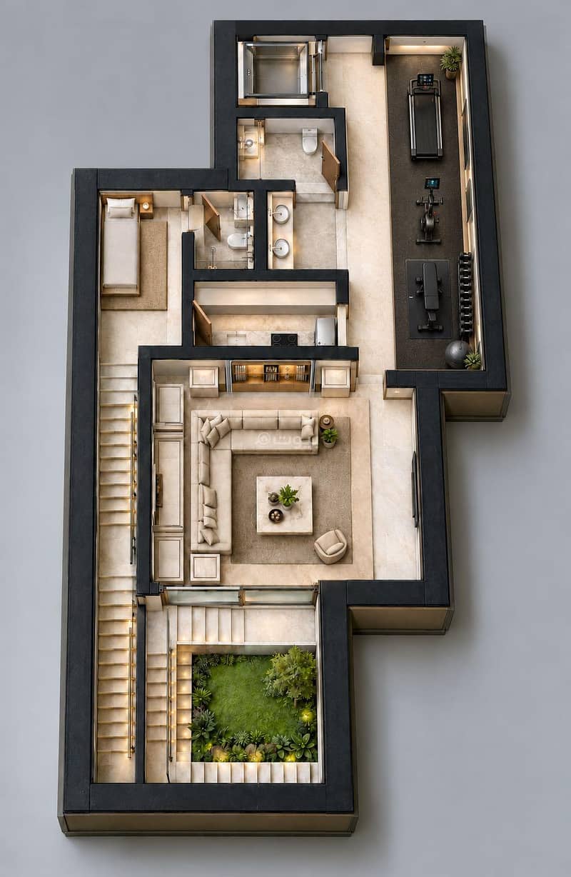 Five-bedroom villa for sale in Al-Nadi, Riyadh Five-bedroom villa for sale in Al-Nadi, Riyadh