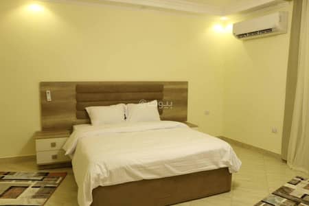 1 Bedroom Apartment for Rent in Al Qazaz, Dammam - Room with a living room and a bathroom - Unit 13