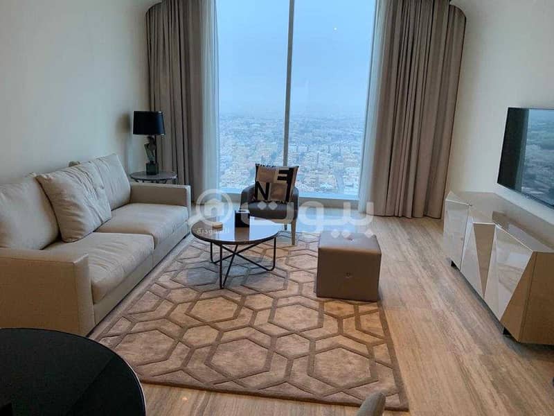 Furnished luxury apartments for rent in Damac Tower in Al Olaya, North of Riyadh