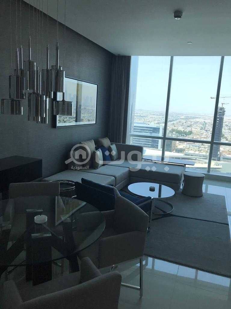 Luxury furnished apartments for rent in Olaya Towers, North Riyadh