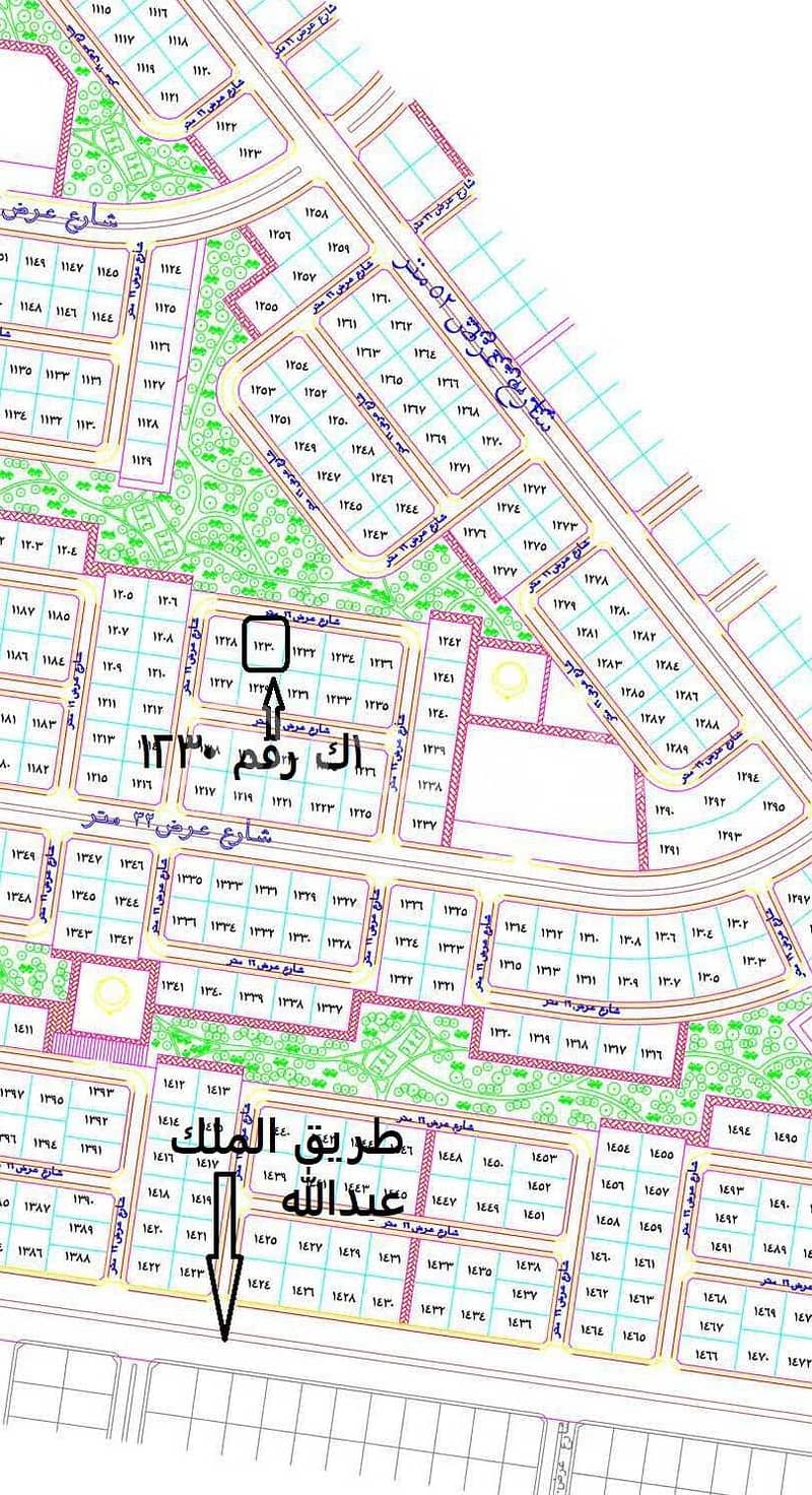 Residential Land For Sale In Dhahban, North Jeddah