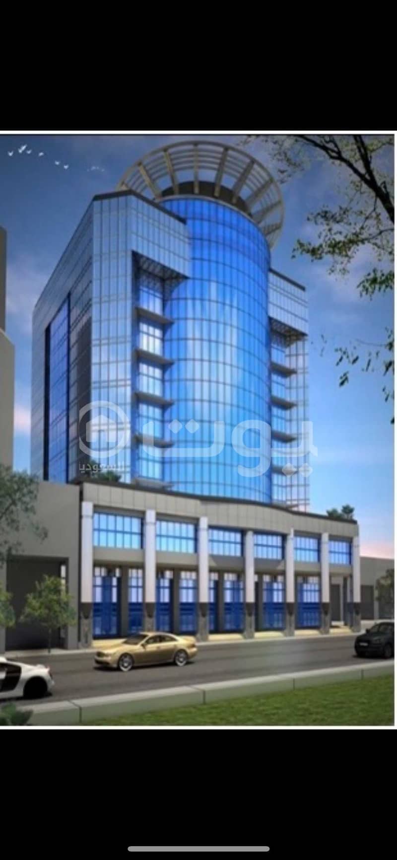 Office with different areas For Rent on King Fahd Road, North Riyadh
