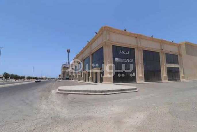 Two Showrooms | 1285 SQM for rent in Al Lulu, North Jeddah