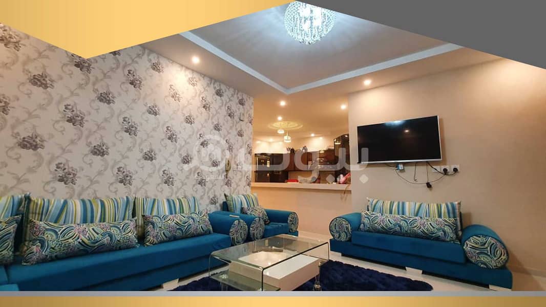 Family Luxury Apartment for sale in Al Rehab, North of Jeddah