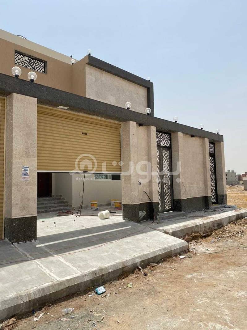 Two attached villas for sale in Al Saeed Scheme, North of Jeddah