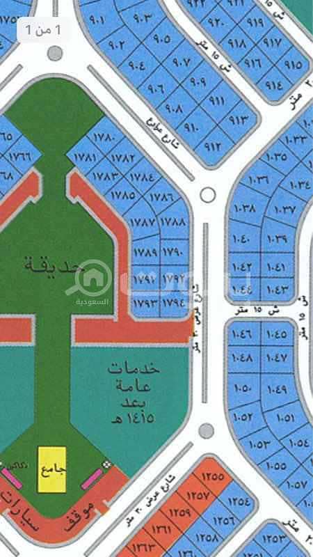 Residential land for sale in Al Yaqout, North of Jeddah | 570 SQM