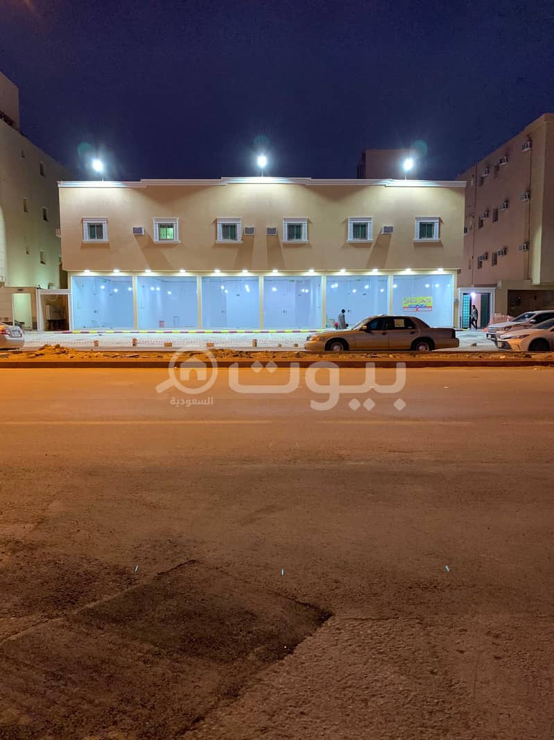 5 shops for rent in Dahyat Laban, west of Riyadh