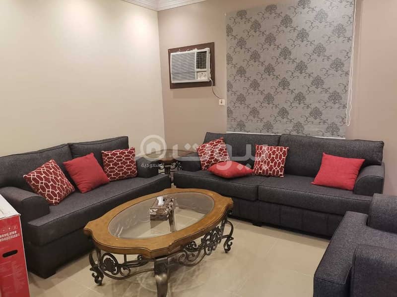 luxury furnished apartment for rent in Obhur Al Janoubiyah, North Jeddah