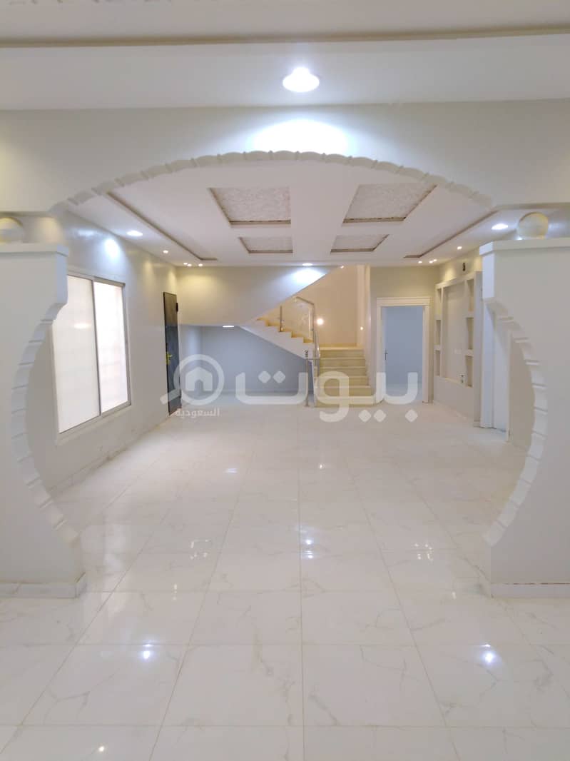 Villa Stairs In The Hall And Apartment For Sale In Badr, South Riyadh