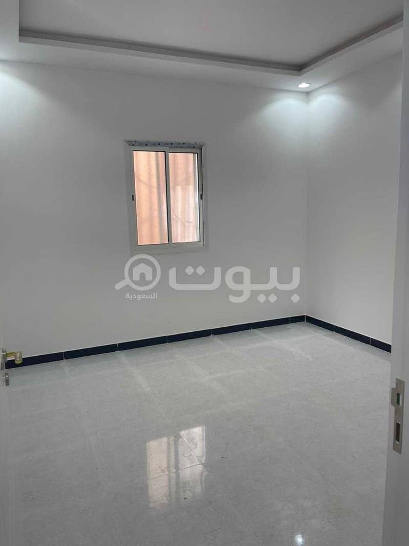 شقة جديدة للإيجار مع روف صغير في حي الشرق، شرق الرياض