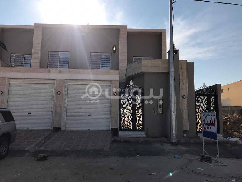 Villa internal staircase for sale in Al Bayan, east Riyadh