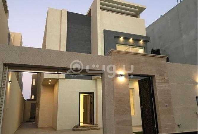 2 staircase villas for sale in Al Sahafah, north of Riyadh