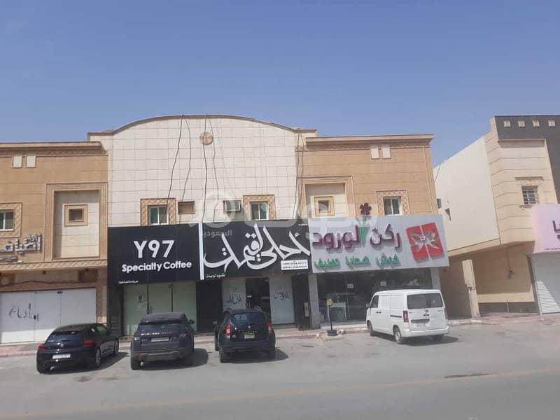 For sale a commercial building in Al Sahafah district, north of Riyadh