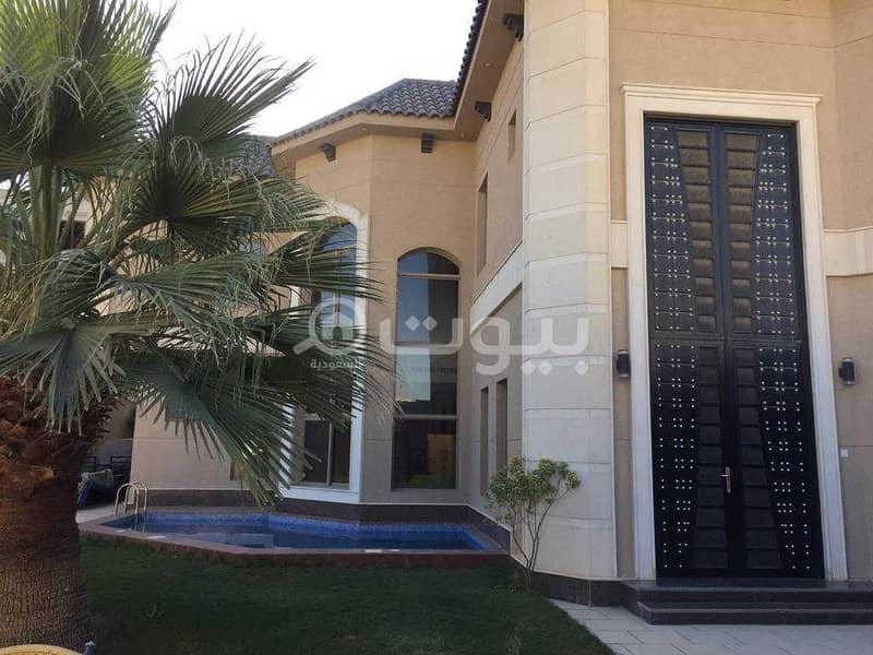 Villa Staircase In Hall For Sale in Al Rabi, North Of Riyadh
