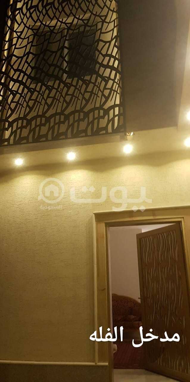Villa stairs in hall And Two Apartments For Sale In Al Arid District - Riyadh