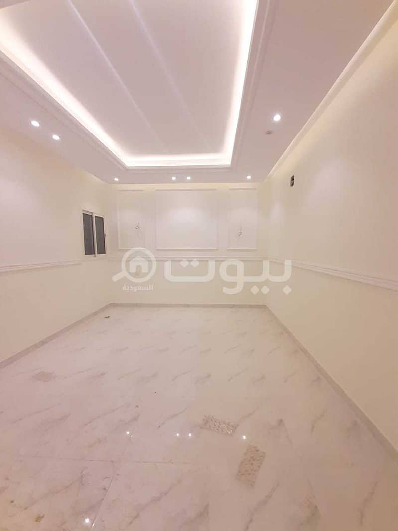 For sale a luxurious 2 floors apartment with a private entrance in Dhahrat Laban, west of Riyadh