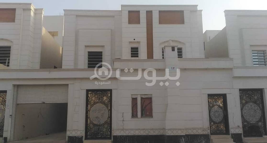 Villa staircase Hall and apartment for sale in Okaz, South Riyadh