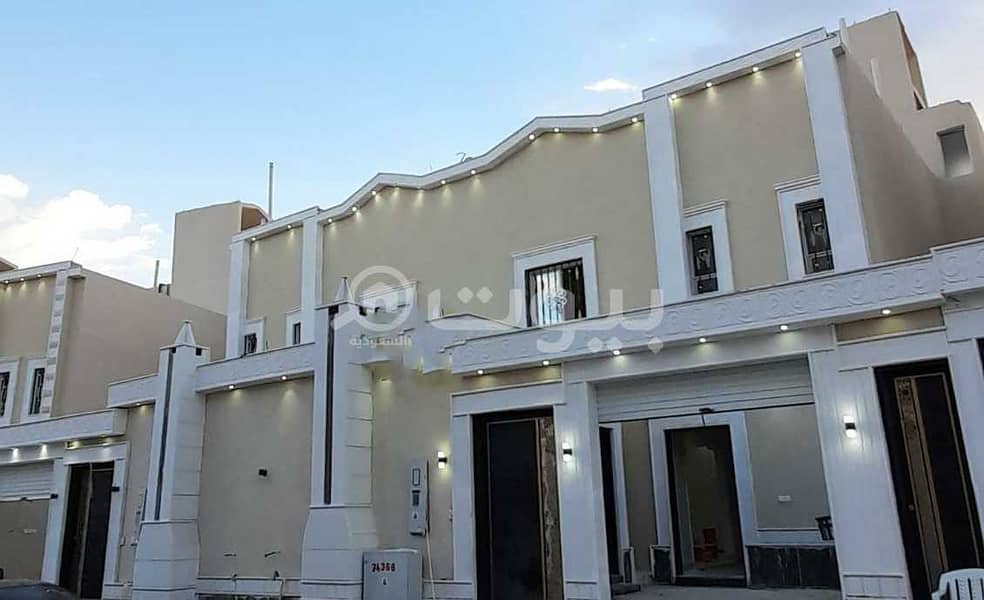 new duplex with stairs in the hall for sale in Taybah, South Riyadh