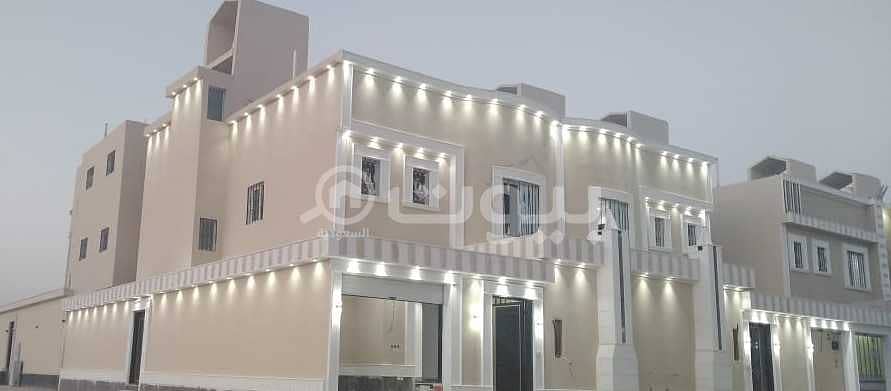 new Luxury corner duplex villa for sale in Taybah, south of Riyadh