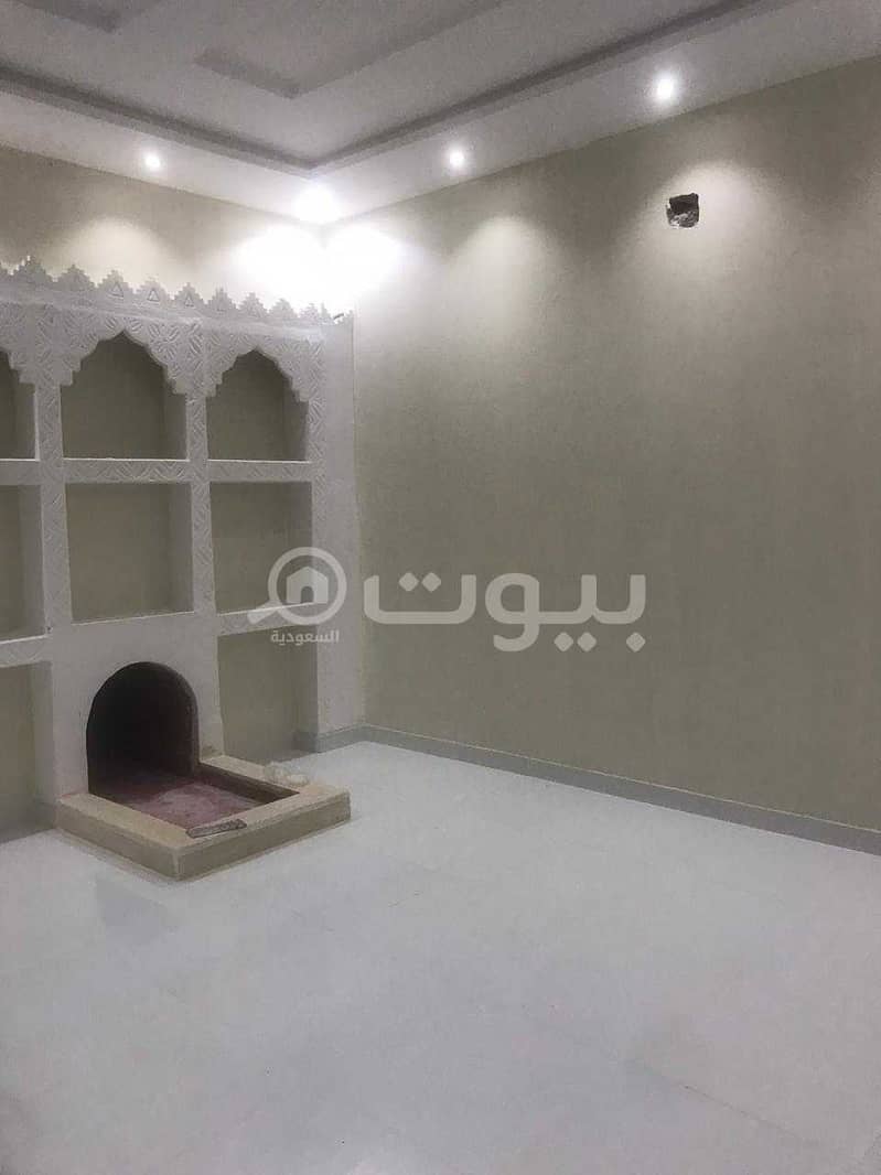 For sale floor with the possibility of establishing 3 apartments in Tuwaiq, west of Riyadh