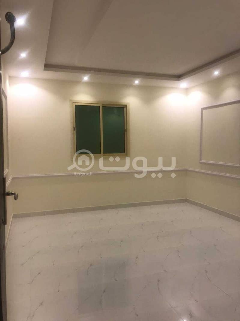 2 Entrances apartment for sale with roof in Tuwaiq, West Riyadh