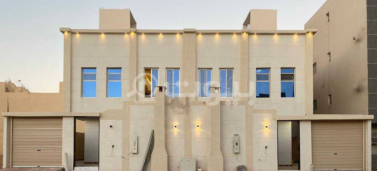 For sale duplex villa stairs in the hall in Dhahrat Laban, West Riyadh| 200 sqm