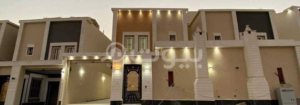 Duplex Villa Internal Staircase For Sale In Taybah, South Of Riyadh