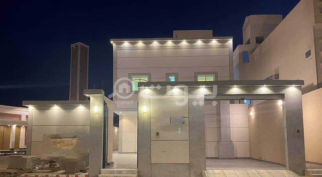 Villa Stairs In The Hall And Two Apartments For Sale In Okaz, Riyadh
