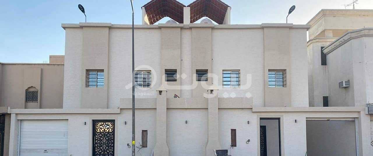 Duplex 200 SQM with stairs in the hall for sale in Al Aziziyah, South of Riyadh