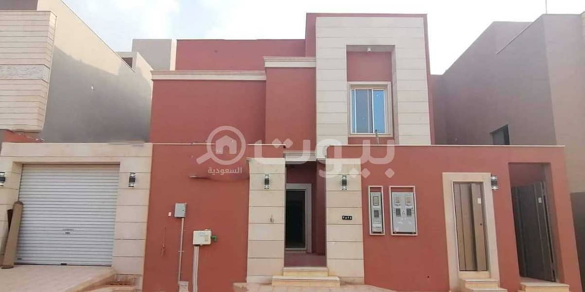 For sale indoor staircase villa and 2 apartments in Al Narjis, South of Salman Rd
