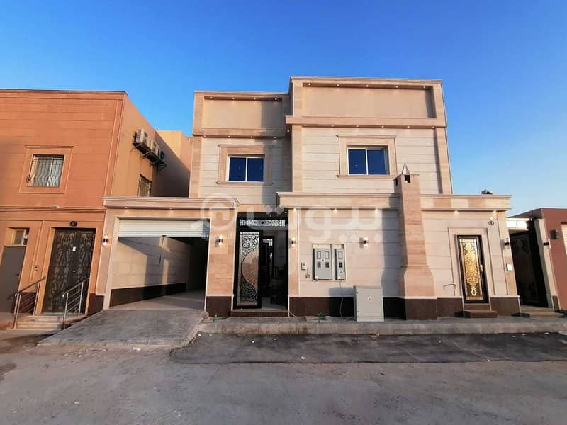 For sale Villa Indoor staircase and 2 apartments for sale Al Arid North Riyadh