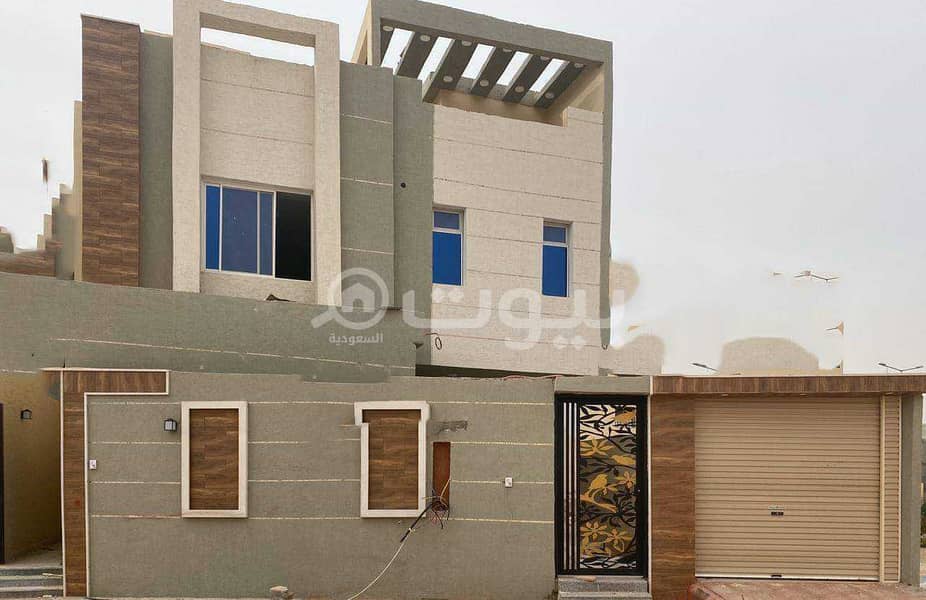 Villa with stairs in the hallway and apartment for sale in Dhahrat Laban, West of Riyadh