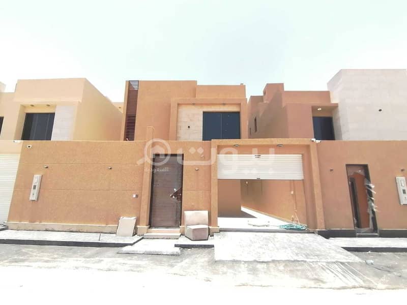 For sale luxury villa custom building internal staircase in Riyadh Al Narjis neighborhood