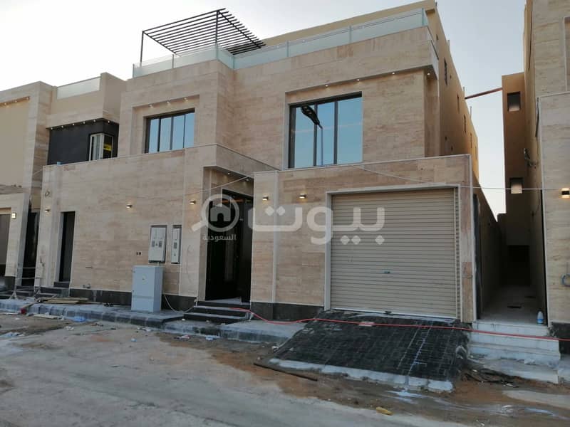 Villa Stair Way In Hall And Two Apartments For Sale In Al Narjis, North Riyadh