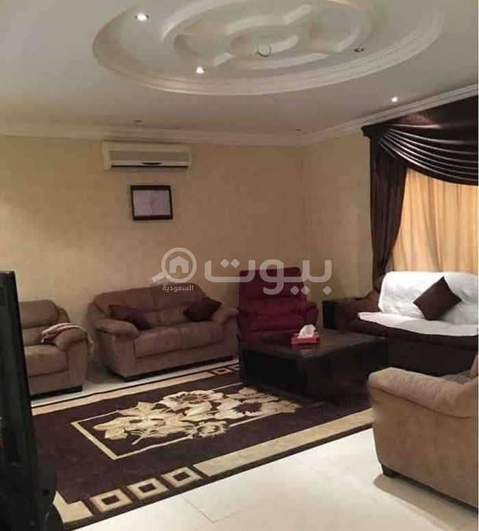 Villa for sale with a roof in Al Yasmin, North of Riyadh