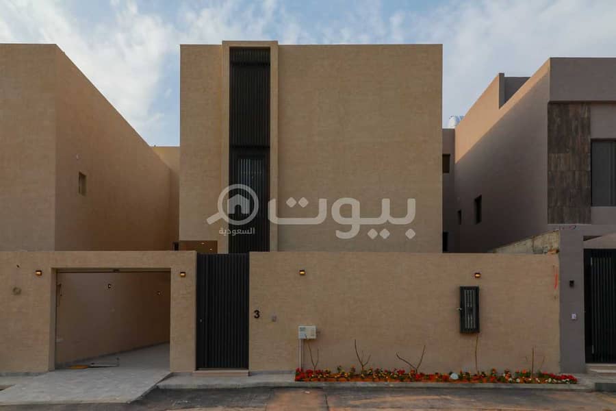 Internal staircase villa for sale in Al Arid, North Riyadh