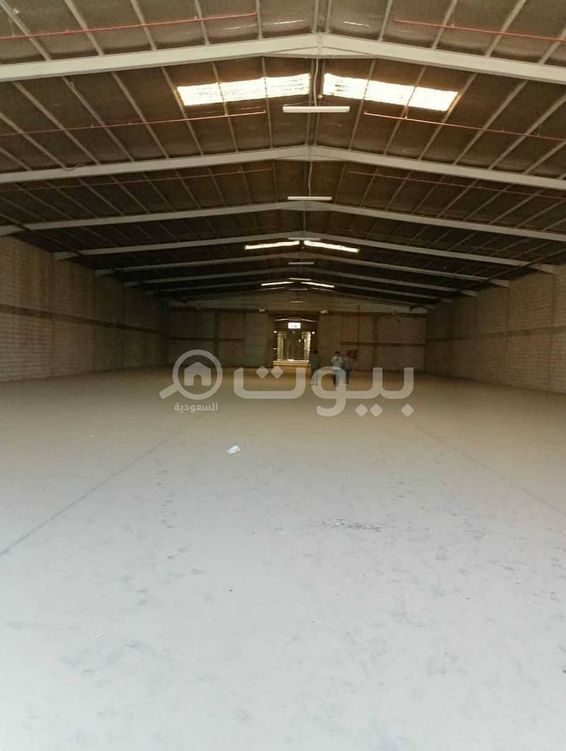 Warehouse for rent 3560 SQM in Al Sulay, South Riyadh