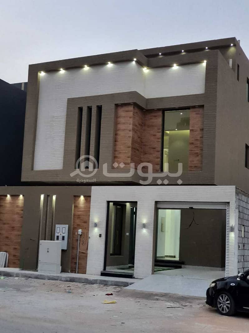 Villa Stairway In The Hall And An Apartment For Sale In Al Arid, Riyadh