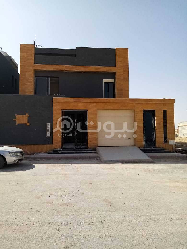 Villa Stairway In The Hall and a pool For Sale in Al Qirawan, North of Riyadh