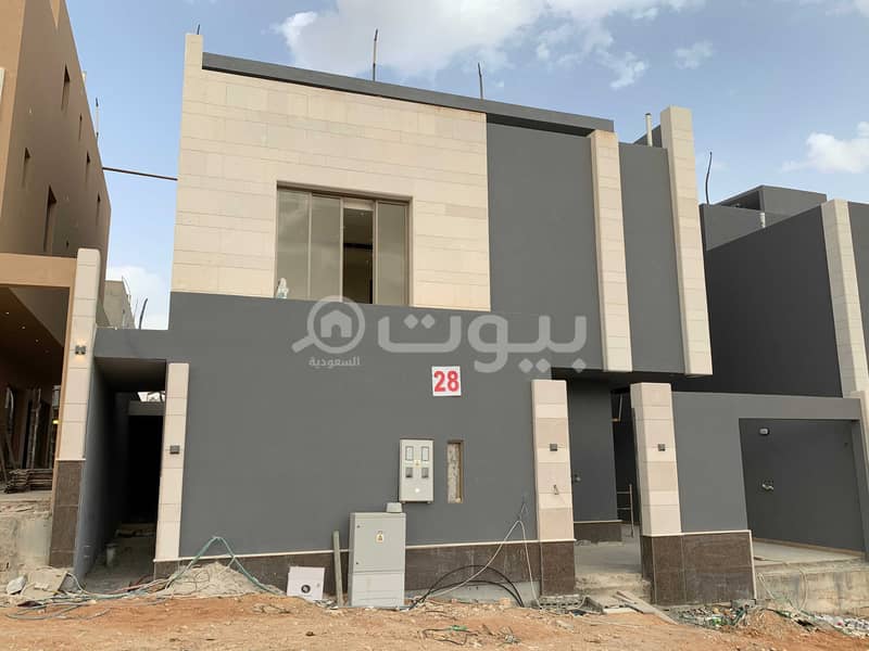 Modern villa with stairs in the hallway and apartment for sale in AlNarjis