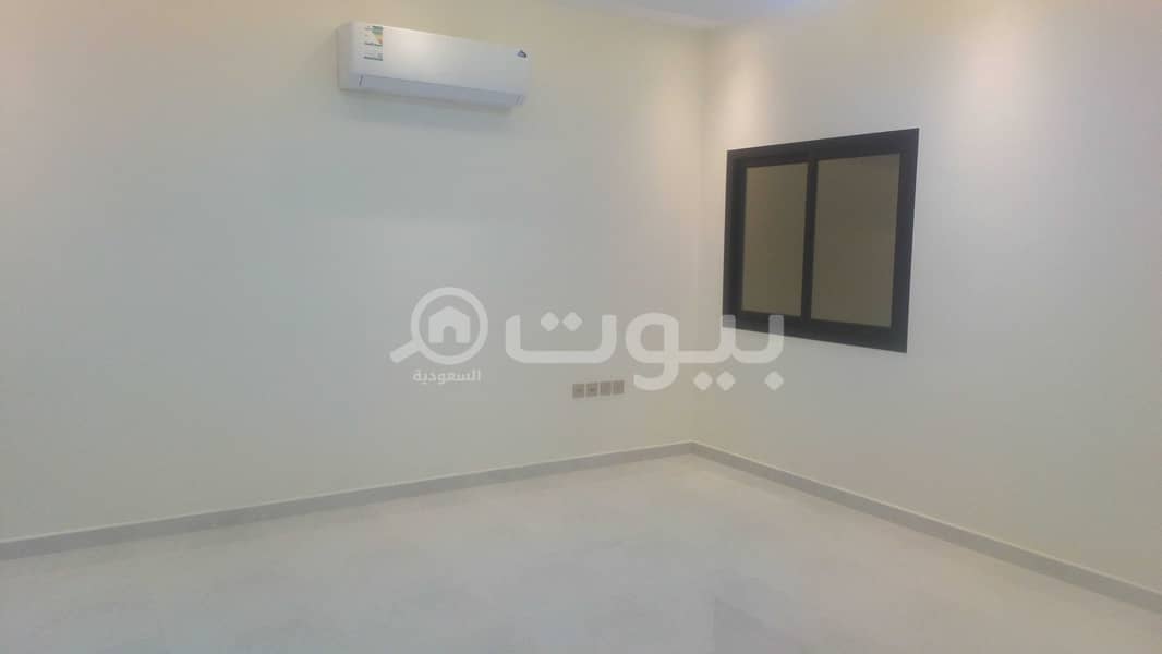For rent a modern apartment in a new villa in Al Arid, north of Riyadh