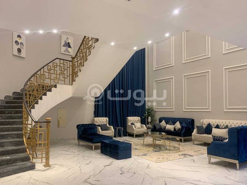 new furnished villa with a Pool for sale in Al Yasmin, North Riyadh